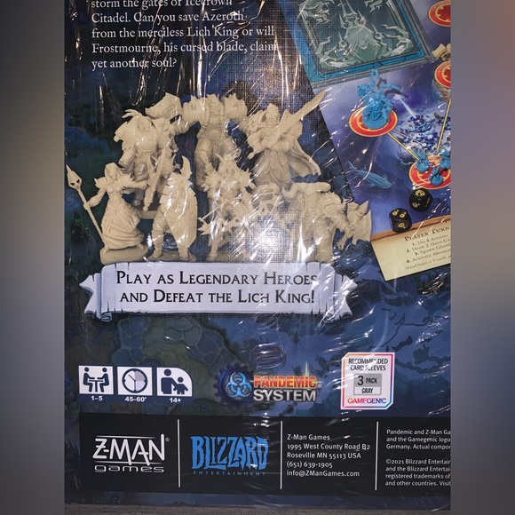 Z-Man Games “World of Warcraft Wrath of the Lich King” - Picture 4 of 5